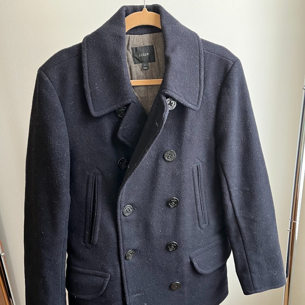J Crew Dock Peacoat